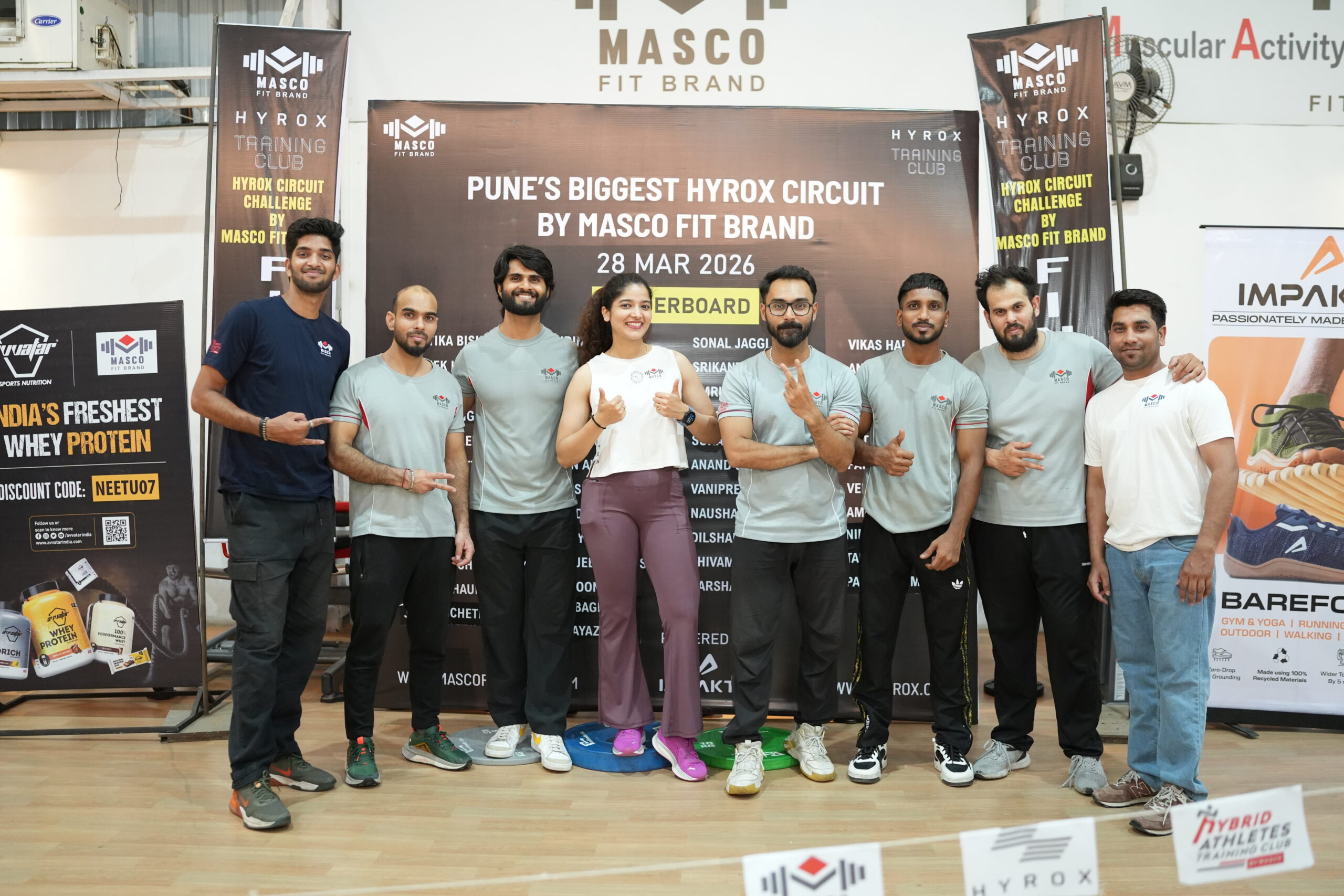 HYROX style hybrid fitness and conditioning at MASCO Kharadi