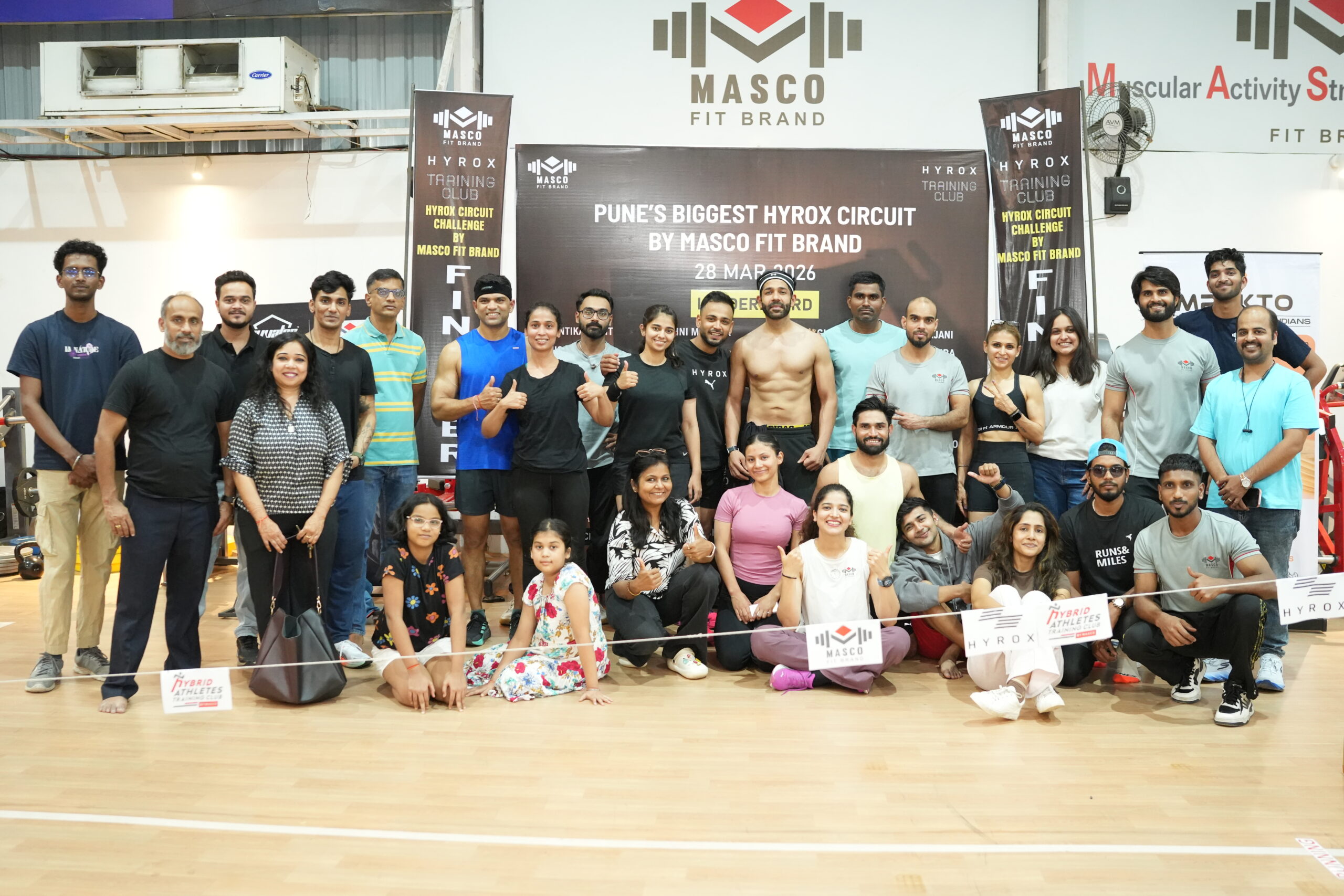 Premium strength training gym equipment at MASCO Fit Brand Pune